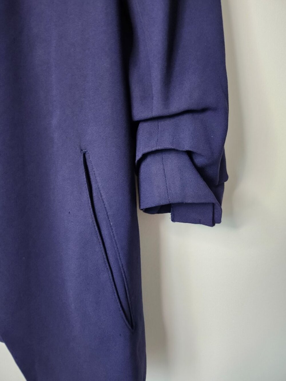 ARTIZIA BABATON Navy Power Blazer - Picture 7 of 10